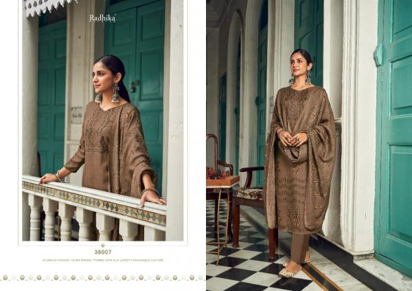 Radhika Sumyra Sona Designer Winter Wear Pashmina Collection